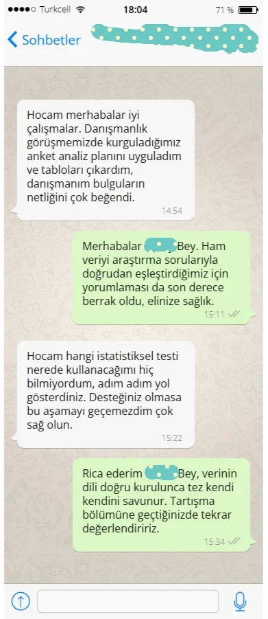 Yüksek Lisans Tez Onayı & Jüri Tebriği