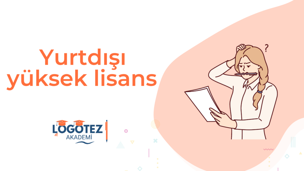 Yurtdışı yüksek lisans